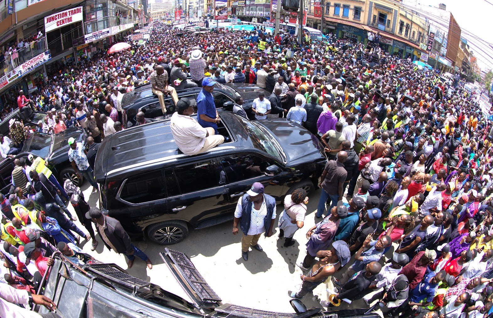 Teargas and Tensions: Kalonzo Accuses Government of Crushing Peaceful Protest