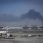 Emirates has temporarily suspended all flights to and from Dubai.