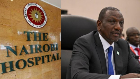 President William Ruto responds to governance and financial concerns at Nairobi Hospital.