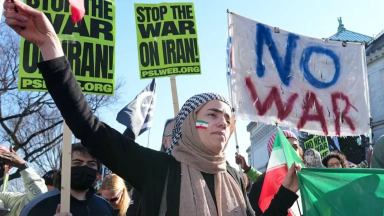 Iranian-Americans Take to the Streets With Joy, Grief and Uncertainty After Leader’s Death