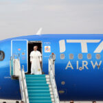 Pope Leo XIV arrives in Ankara