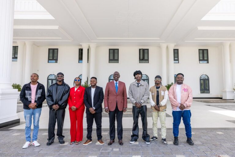 President Ruto Meets Gengetone Artists Over Lost Music Rights
