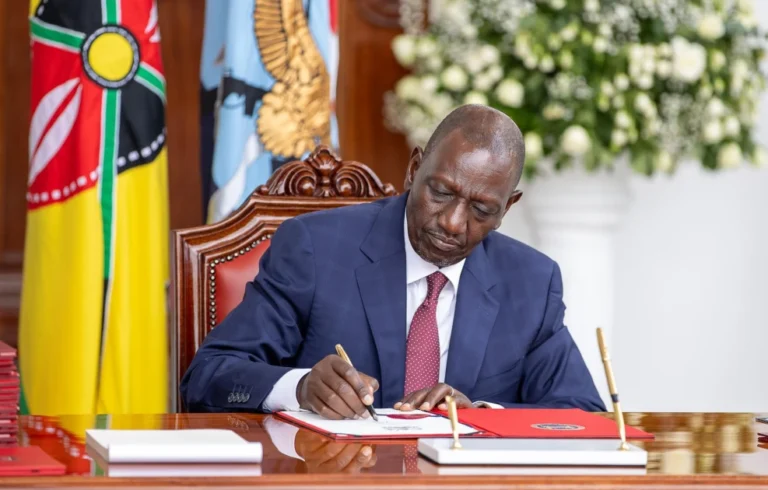 President William Ruto Signs Tax and Investment Laws in push to Boost Kenya’s Business Climate
