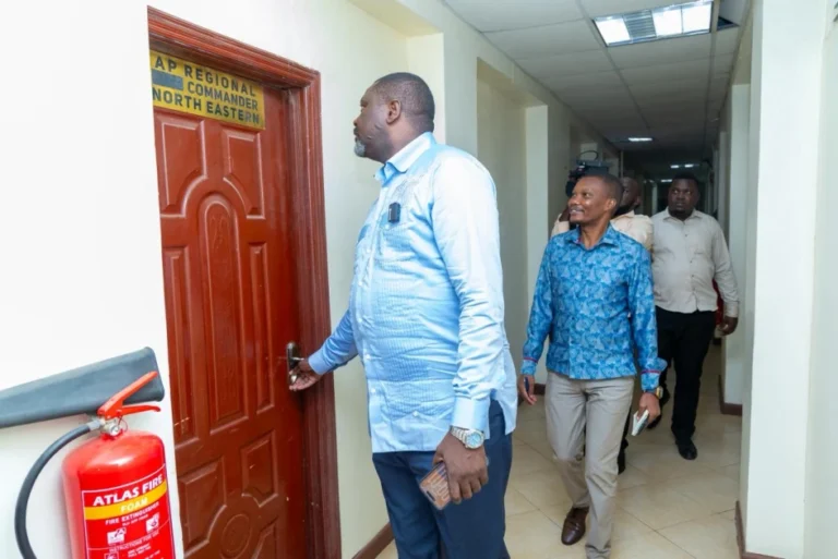 Ruku Furious After a Surprise Garissa Visit as He Finds Empty Government Offices