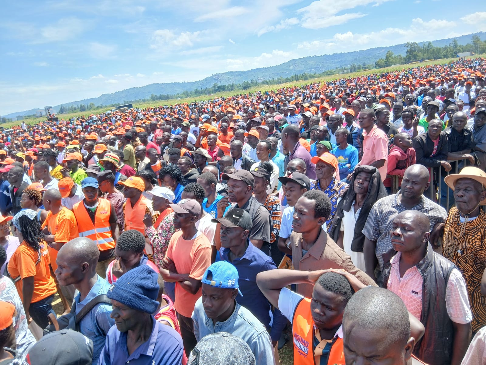 ODM Draws Huge Crowd in Kisumu as Party Pushes for Unity Ahead of 2027 Elections