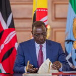 president william ruto signs the supplementary appropriations bill into law at state house in nairobi