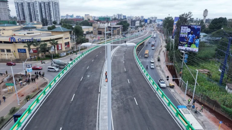 President Ruto Opens Ngong Road Flyover to Ease Nairobi Traffic