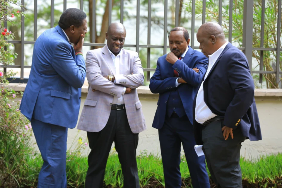 Kalonzo Musyoka, Rigathi Gachagua, Fred Matiang'i and Eugine Wamalwa Plan on a three day tour to western Region of kenya.