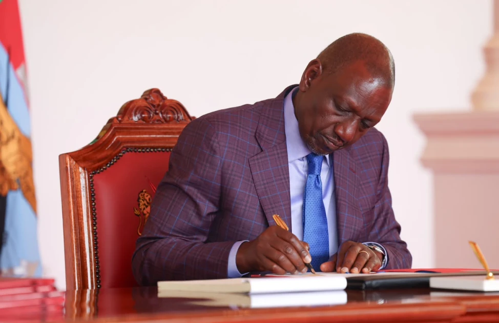 President Ruto signs county revenue law -Ksh.428bn set to flow to counties