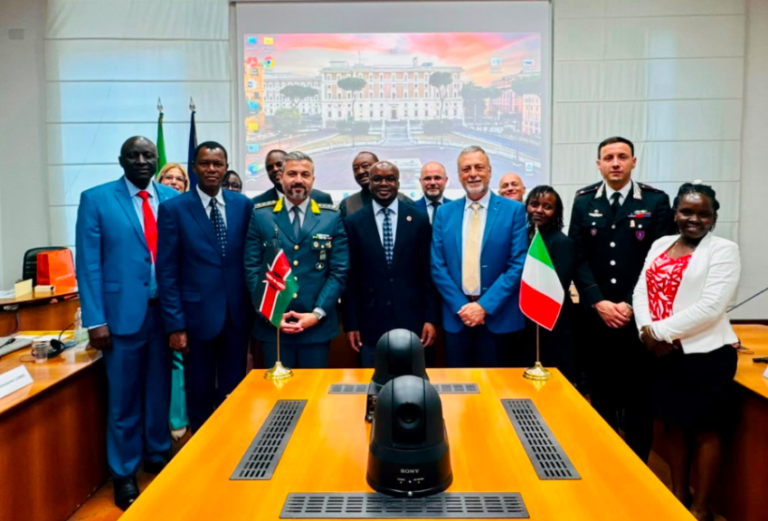 Kenya Sends Delegation to Rome as Plans Advance for Nairobi Metropolitan Police Unit