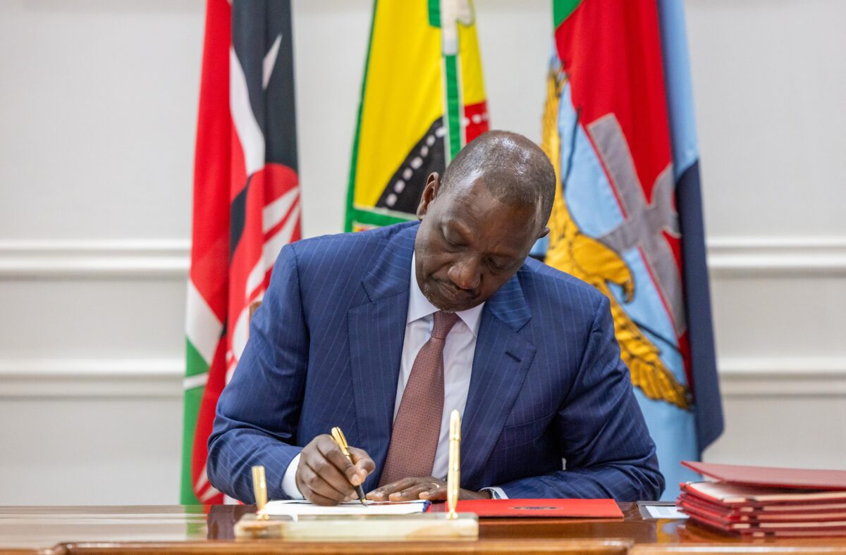 Ruto Signs 2026 Revenue Sharing Law at State House as Budget Process Advances