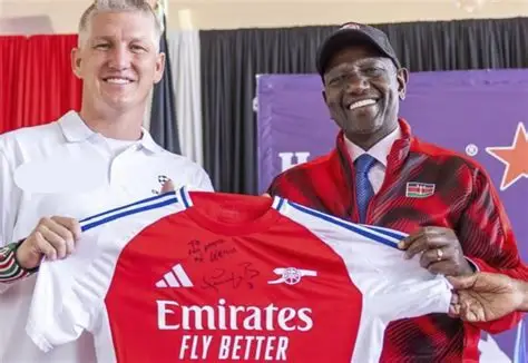 Ruto Invites Arsenal to Kenya Following Fans Frenzy