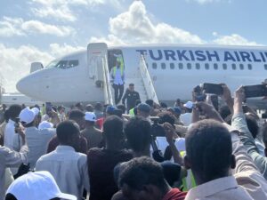 Somalia's celebrated referee Omar Artan received a hero’s welcome in Mogadishu after being denied entry to the US ahead of the 2026 FIFA World Cup.