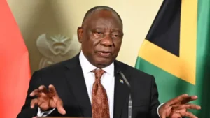 South African President Cyril Ramaphosa has urged citizens not to blame migrants for unemployment and crime amid rising anti-immigrant tensions.