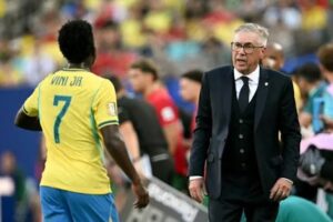 Carlo Ancelotti praises Brazil after their win against Haiti.