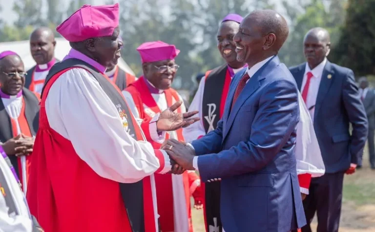 President Ruto Joins Consecration of ACK Katakwa Bishop