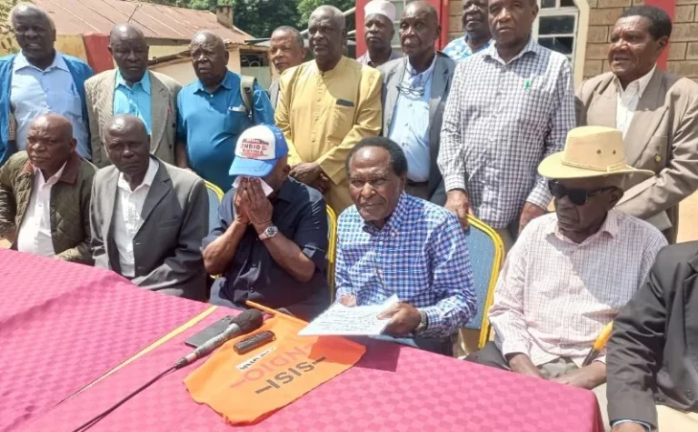 Vihiga Elders Break with ODM, Throw Weight Behind Sifuna
