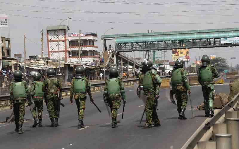 Over 1,000 Police Officers Deployed Ahead of High-Stakes Ol Kalou By-Election