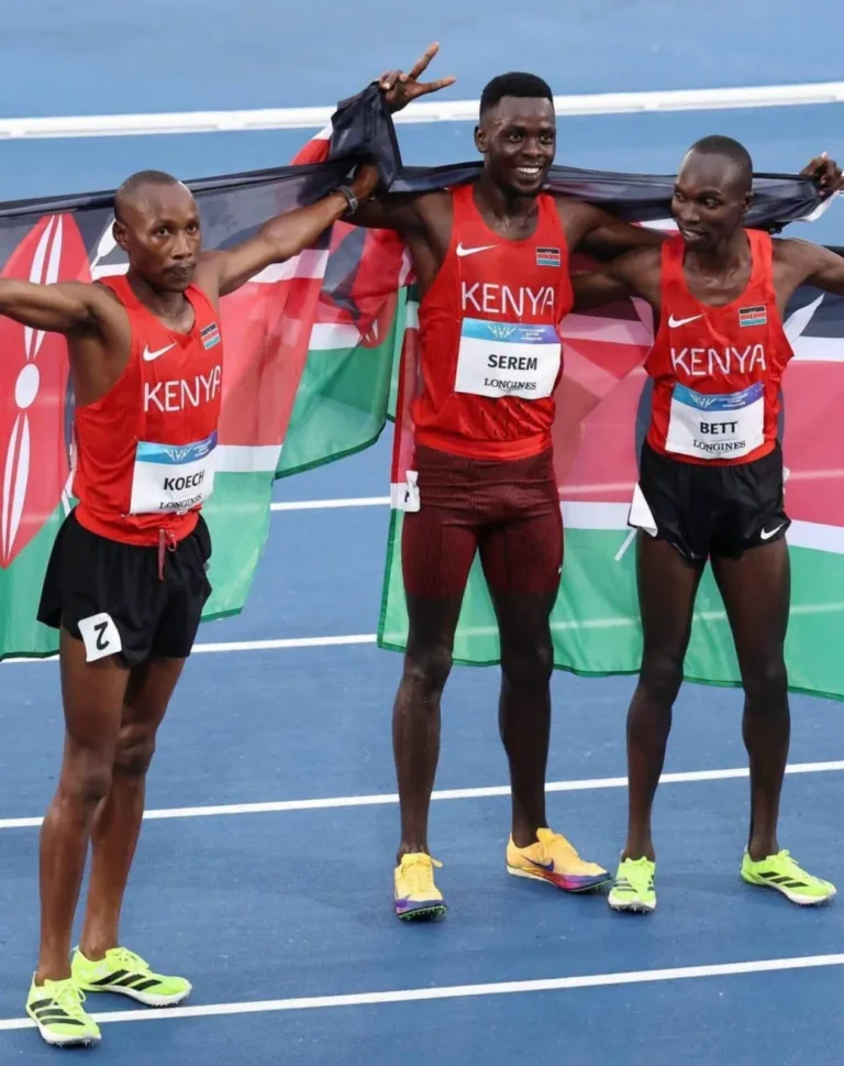 Serem Delivers Kenya’s First Gold