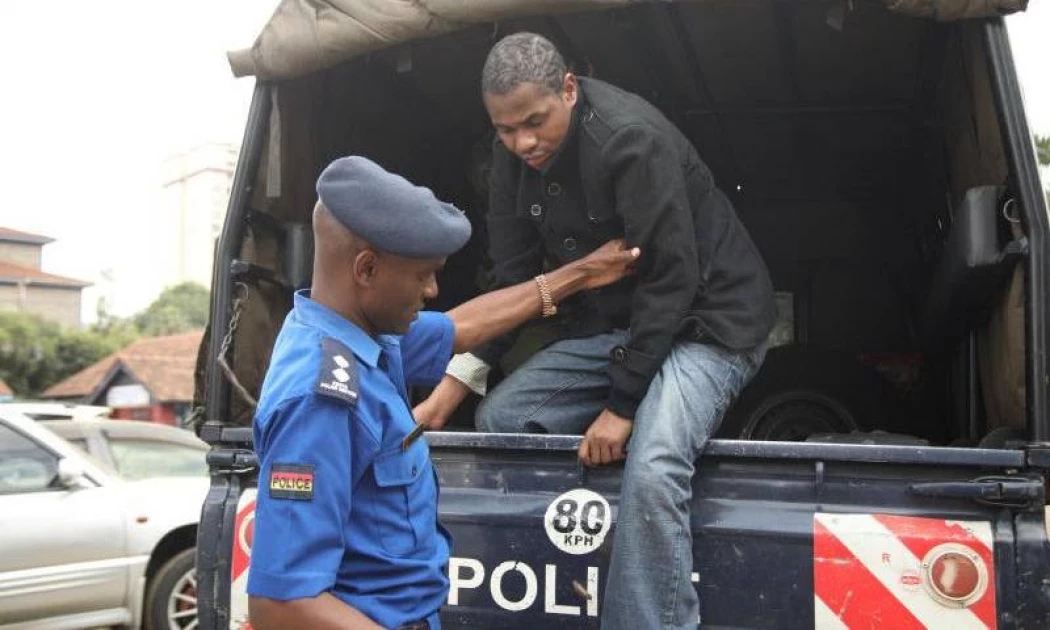 Kennedy Kalombotole appears in court after a psychiatric panel from Mathari National Teaching and Referral Hospital found him fit to face trial over the alleged murder of Gilbert Kinyua Muthoni at Kenyatta National Hospital.