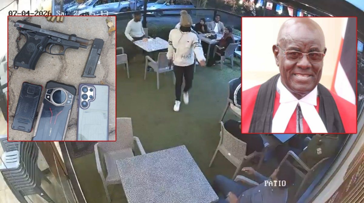 Court of Appeal Judge Aggrey Muchelule. Police say the judge reported he was unaware his Beretta pistol was missing until investigators informed him after recovering it during a criminal investigation.