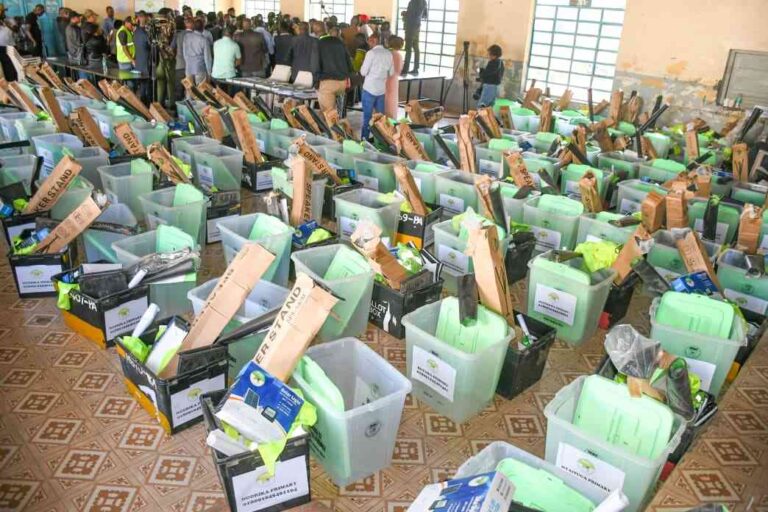 Chaos Erupts at Ol Kalou Polling Stations