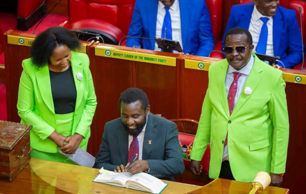 Gachagua Welcomes Kamau to Parliament With Call to Serve