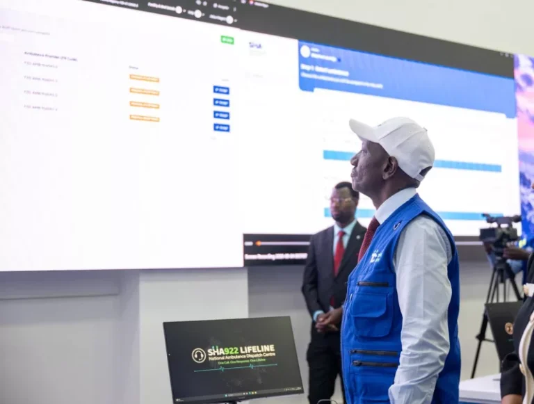 President Ruto Launches 922 Emergency Lifeline to Speed Up Medical Response