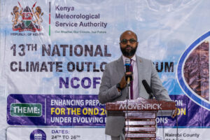 Kenya Red Cross Society Secretary General Dr Ahmed Idris