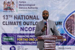 Kenya Red Cross Secretary General Dr Ahmed Idris