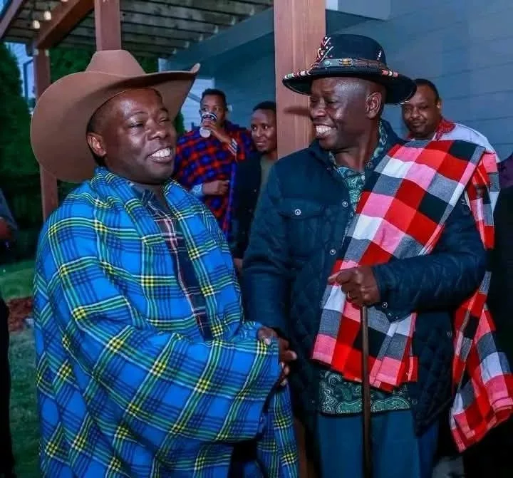 Gachagua Meets His ‘Rigathi Junior’ Look-Alike in Washington
