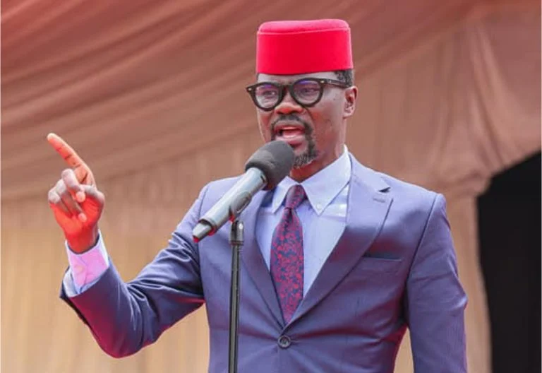 Kimilili MP Didmus Barasa pictured amid questions over his university records, engineering certificate and changing academic biographies.
