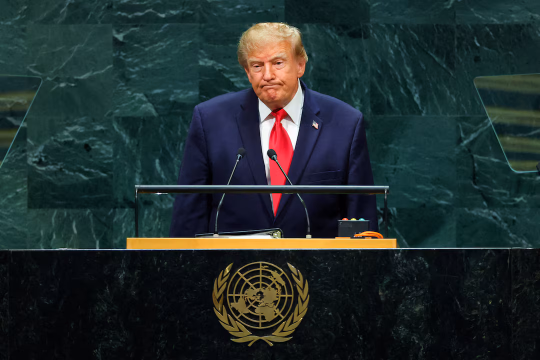 Donald Trump warns Latin America that the US could use military power to protect its interests, as he targets drug cartels and Cuba at the UN.