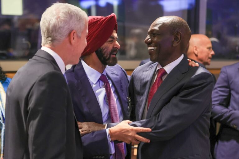 President William Ruto during the High-level Event on Clean Cooking Summit, United Nations Headquarters, New York.