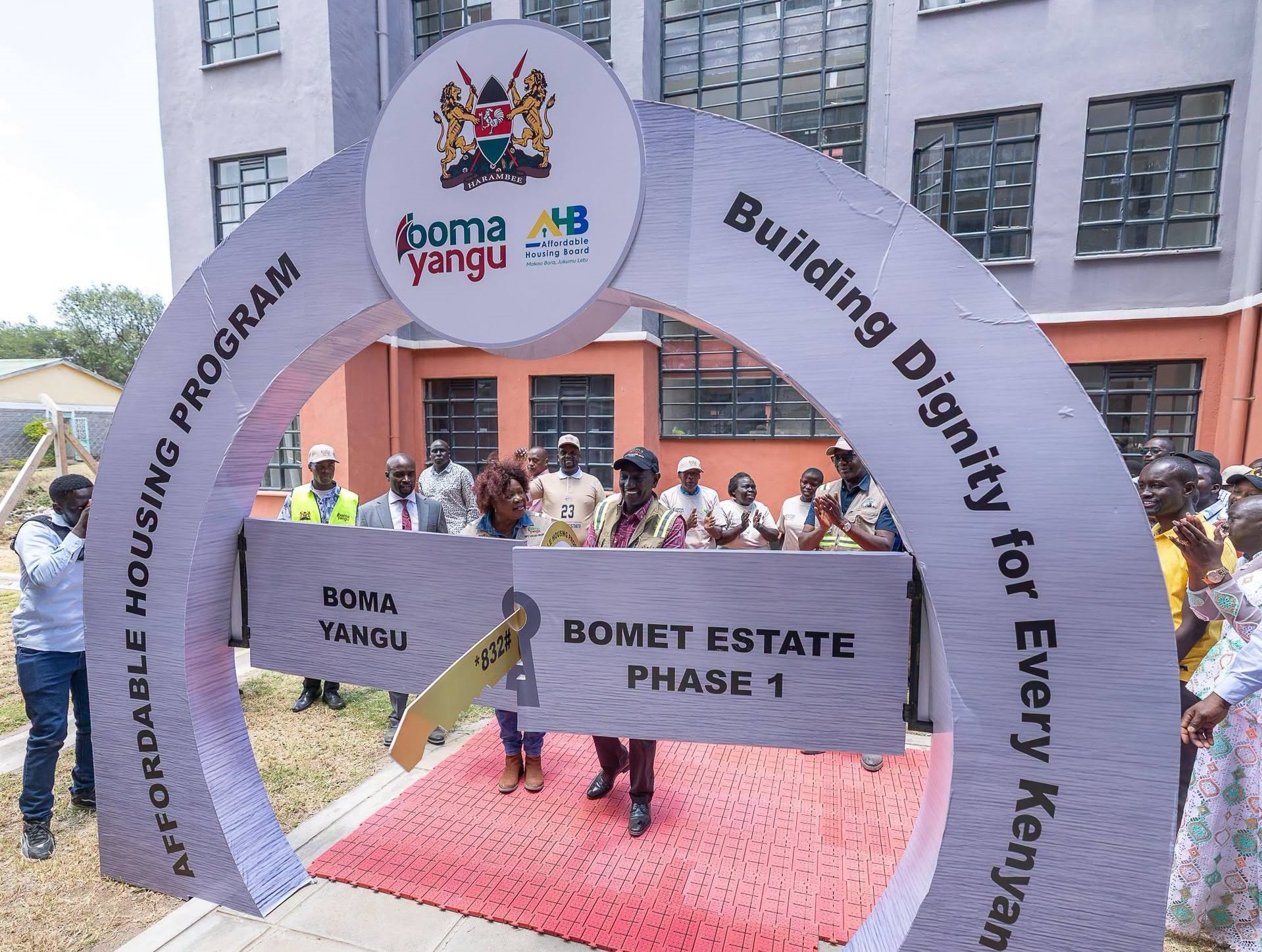Chepalungu Housing Estate Sells Out as President Ruto Hands Over Keys