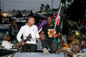 Forty suspects have been arrested in Homa Bay after protests linked to Kassim Abdi’s arrest turned violent, with police recovering stolen goods and weapons.